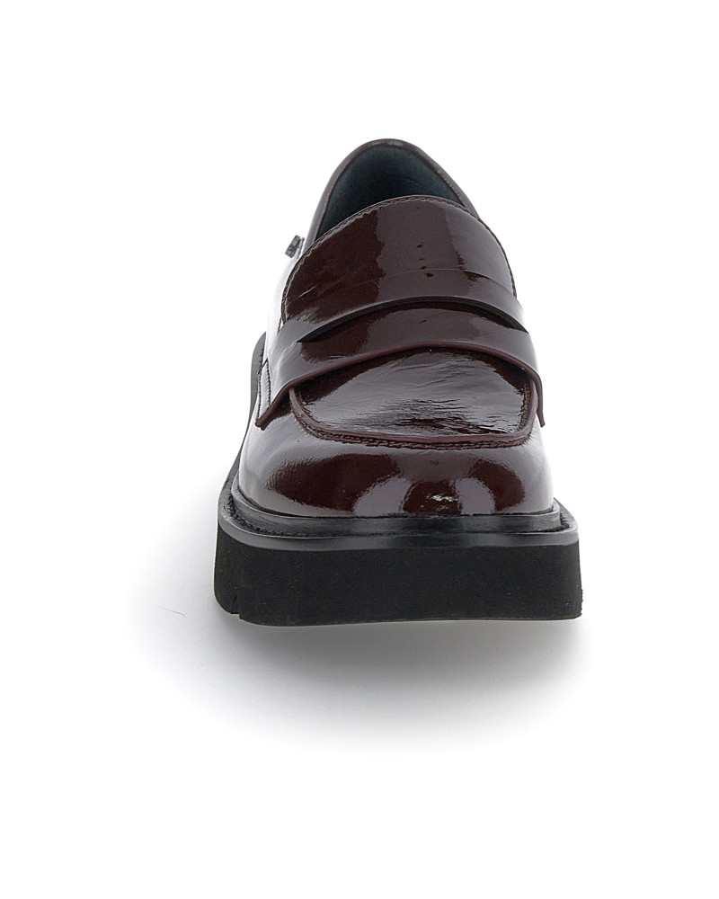 Stonefly mocassini donna Tessa 3 in pelle verniciata red 221625