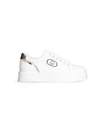 Liu Jo sneakers donna Pretty 06 in pelle white BA5021P0102
