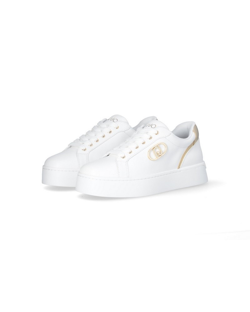 Liu Jo sneakers donna Pretty 06 in pelle white BA5021P0102