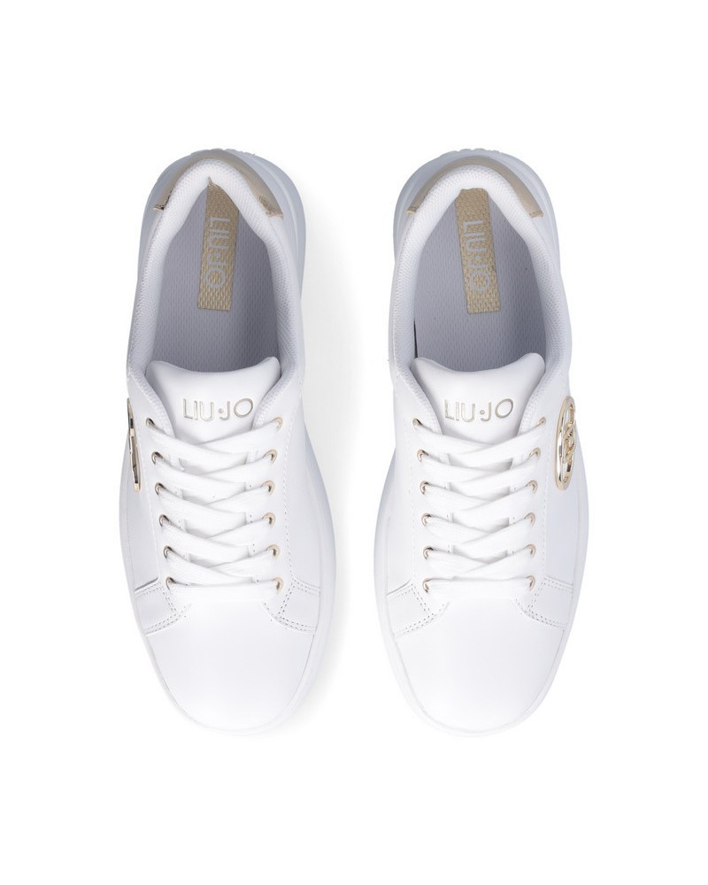 Liu Jo sneakers donna Pretty 06 in pelle white BA5021P0102
