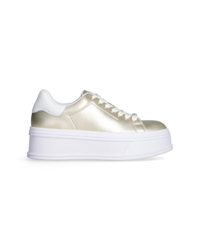 Liu Jo sneakers donna Selma 16 laminata gold BA5101P0291