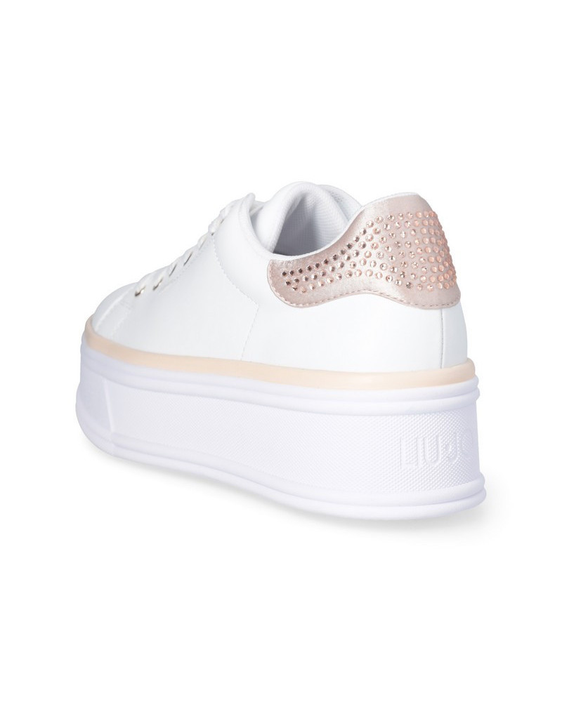 Liu Jo sneakers donna Selma 16 in pelle bianca BA5101PX190