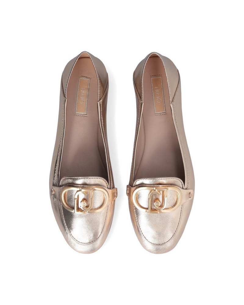 Liu Jo mocassini donna Emel 03 laminato gold SA5037PX186