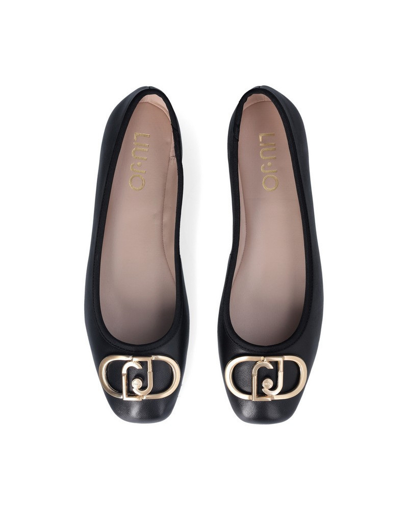 Liu Jo ballerina donna Dafne 4 in pelle nero SA5033PX