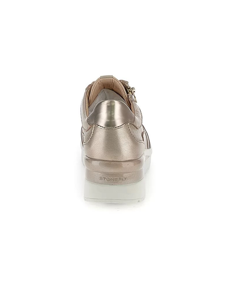 Stonefly sneakers donna Cream 52 laminata taupe 220738