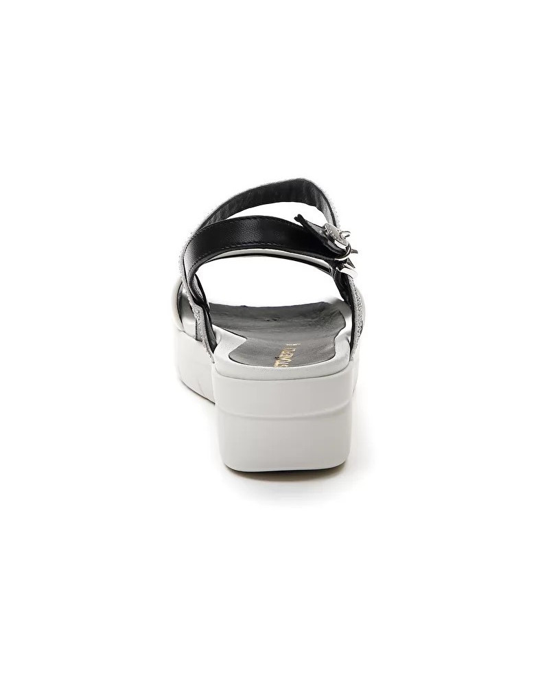 Stonefly sandali donna Aqua III in nappa bianca e strass 219395