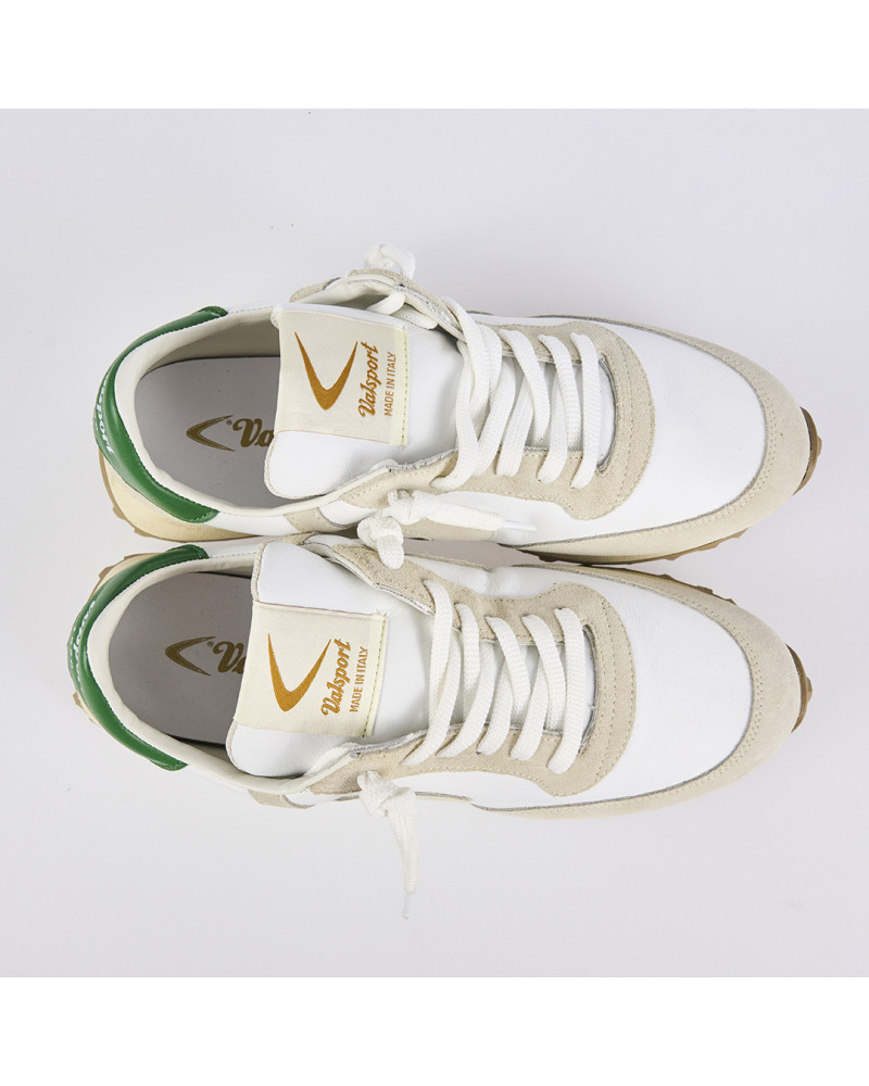 Valsport sneakers uomo Start heritage leather bianco VSR2621M