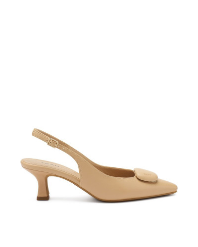 Frau slingback in nappa cookie con accessorio 81T1