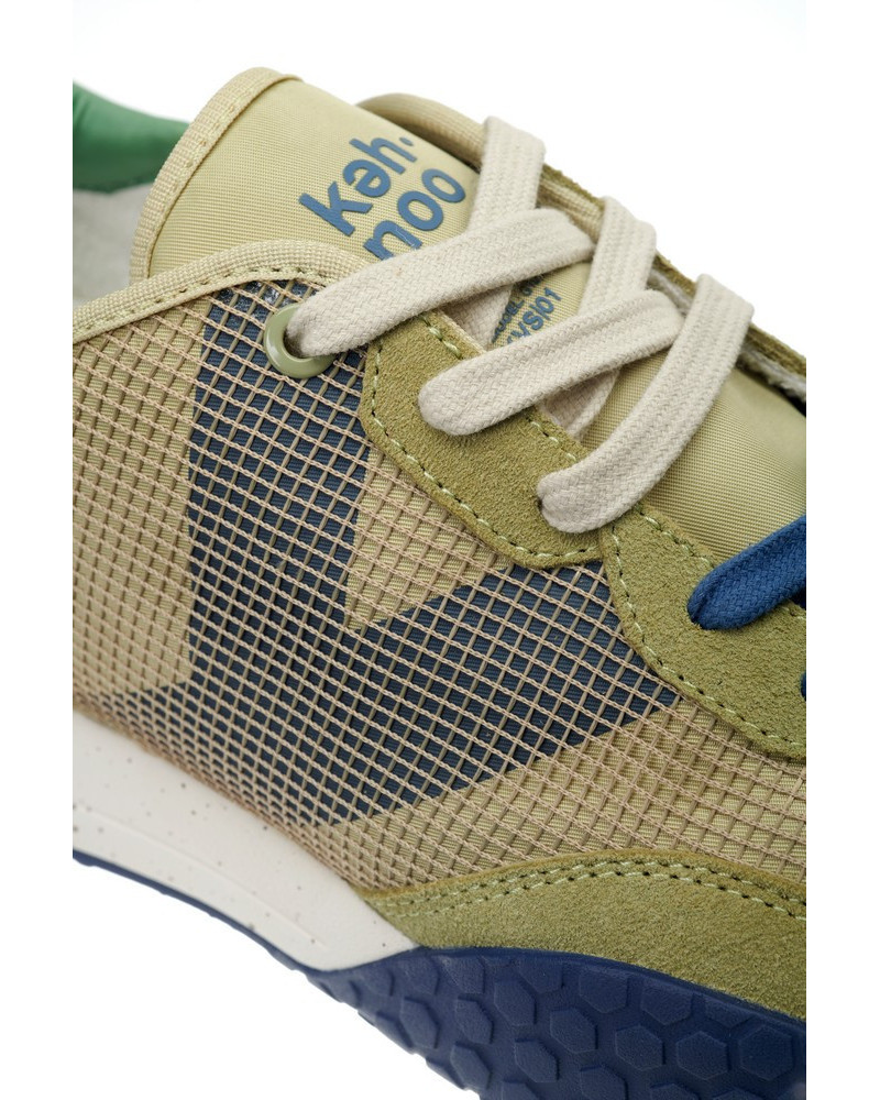Kehnoo sneakers uomo vintage khaky avio beige KM9758