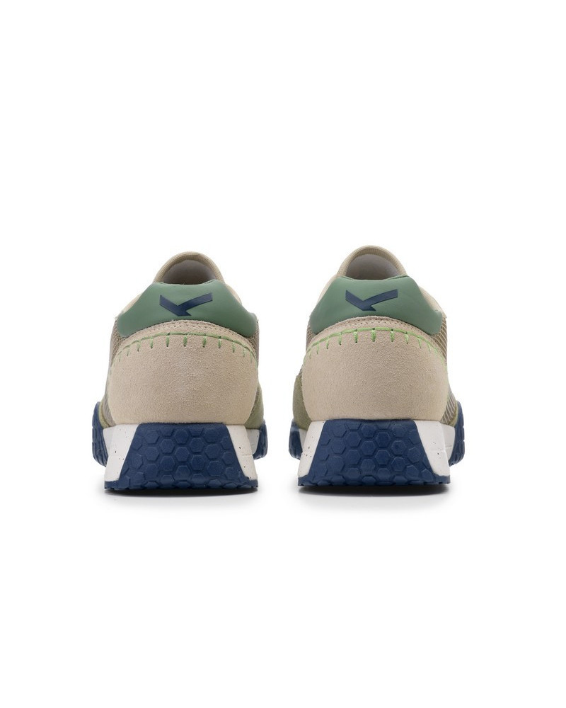 Kehnoo sneakers uomo vintage khaky avio beige KM9758