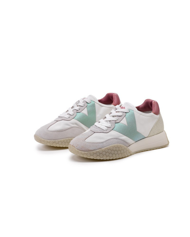 Kehnoo sneakers donna vintage white sage pink KW9312