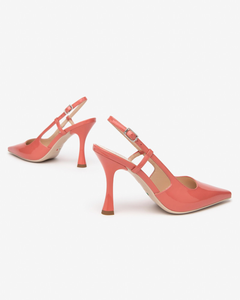 Nero Giardini slingback donna in vernice col. papavero E512241DE635