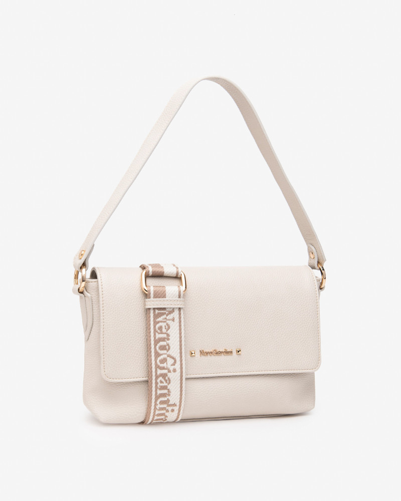 Nero Giardini borsa a spalla da donna col. latte E543966D711
