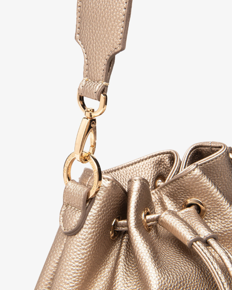 Nero Giardini borsa a secchiello da donna platino E543963D415