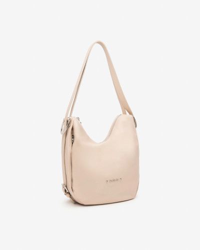 Nero Giardini borsa hobo da donna in pelle col. lino E543914D453