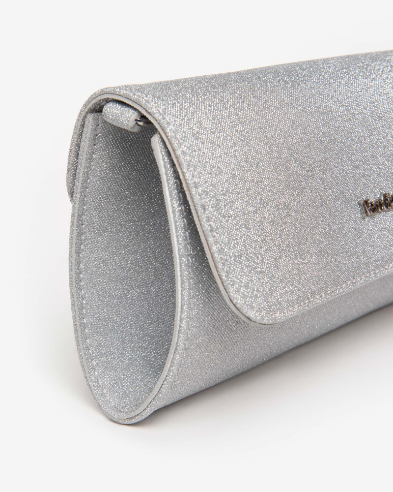 Nero Giardini pochette donna microglitter argento E343007DE700