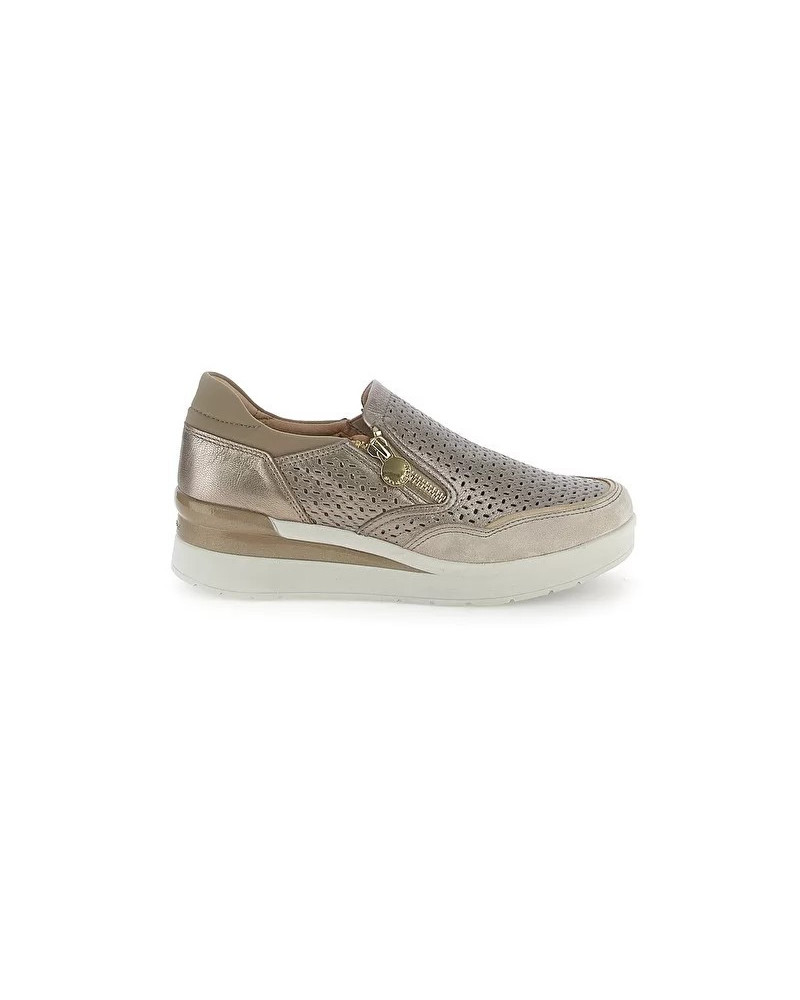 Stonefly slip on donna Cream 50 laminato fizz oro 220735