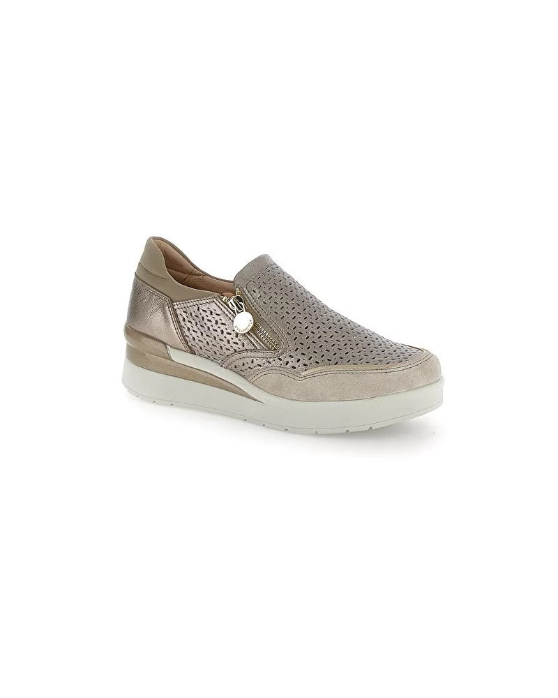 Stonefly slip on donna Cream 50 laminato fizz oro 220735