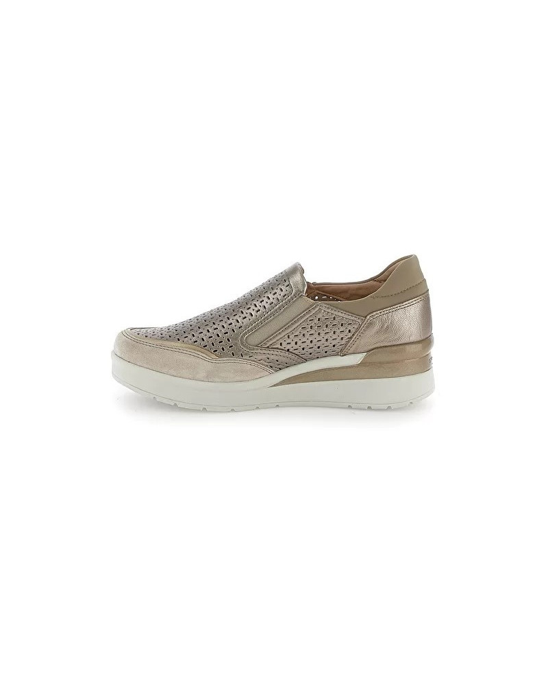 Stonefly slip on donna Cream 50 laminato fizz oro 220735