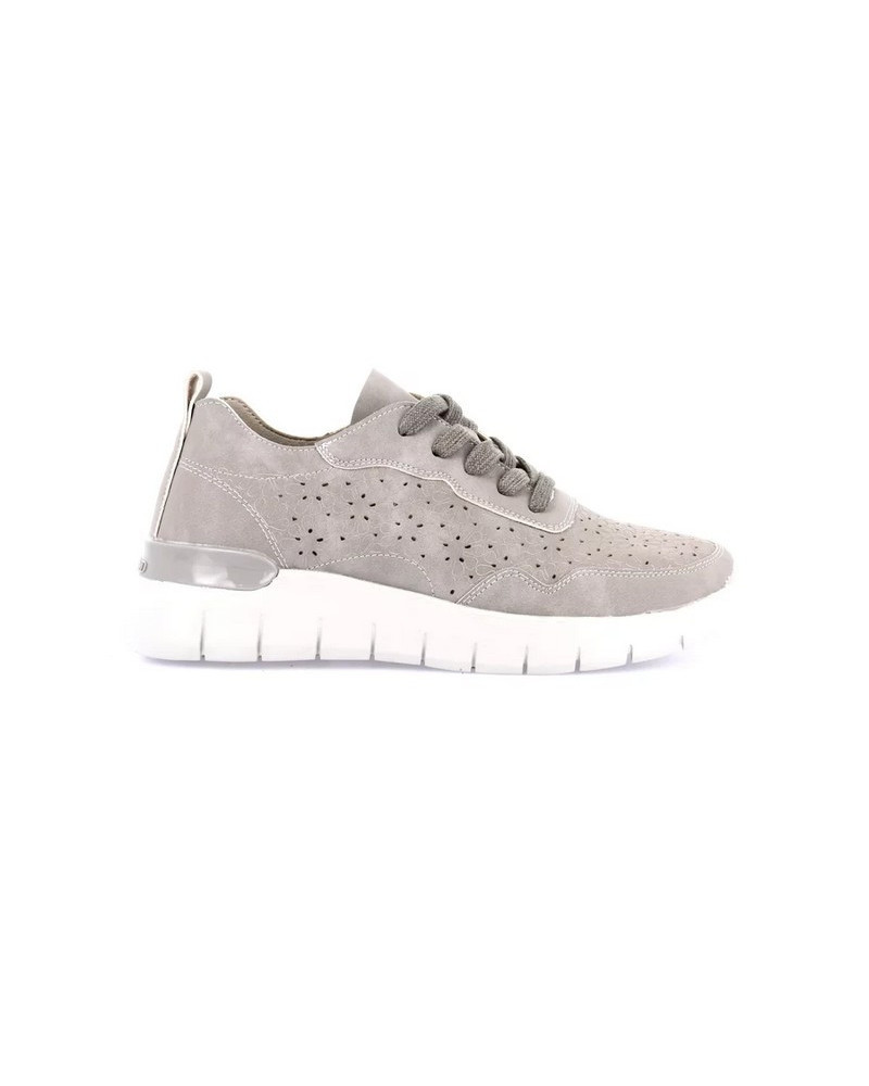 Grunland sneakers donna Sace in ecopelle taupe SC0195