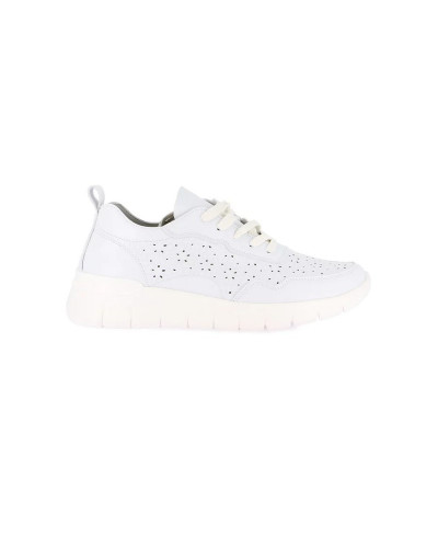 Grunland sneakers donna Sace in ecopelle bianco SC0196