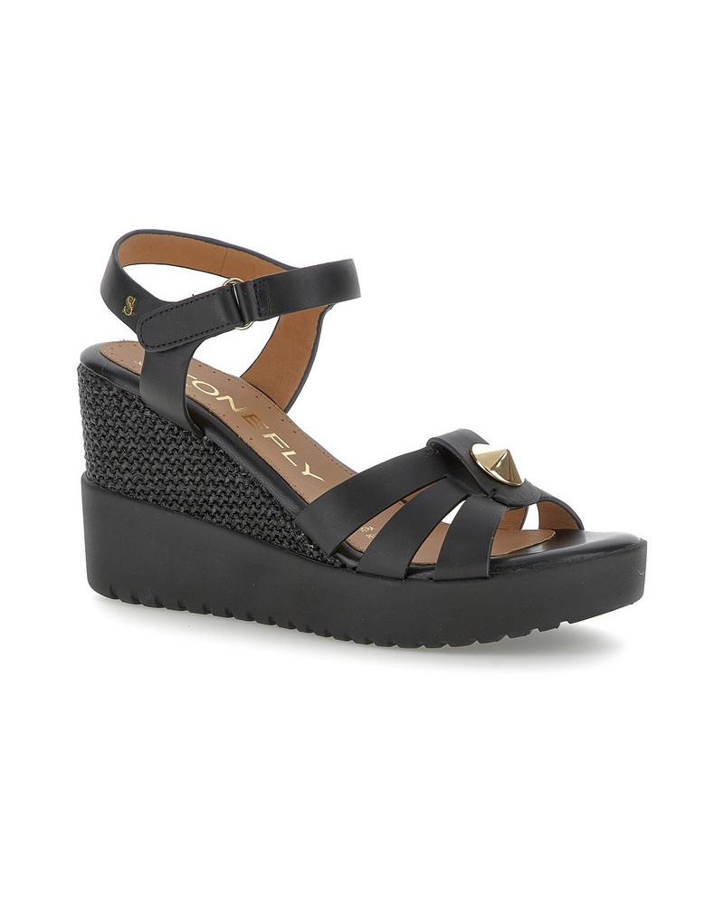 Stonefly sandali donna Ely 22 pelle black 222302