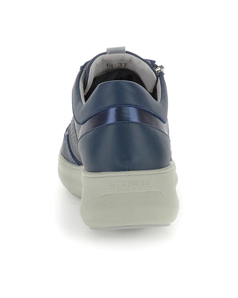 Stonefly sneakers donna Rock 30 nappa blu 222684