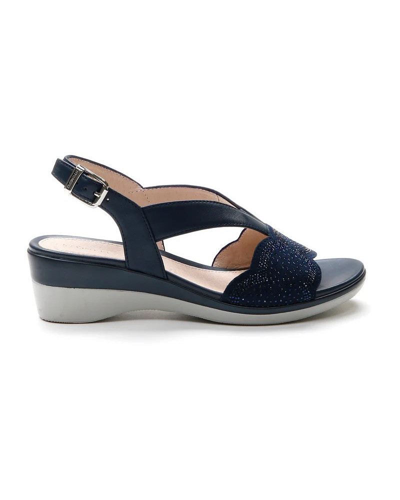 Stonefly sandalo Vanity III nappa blu 219077