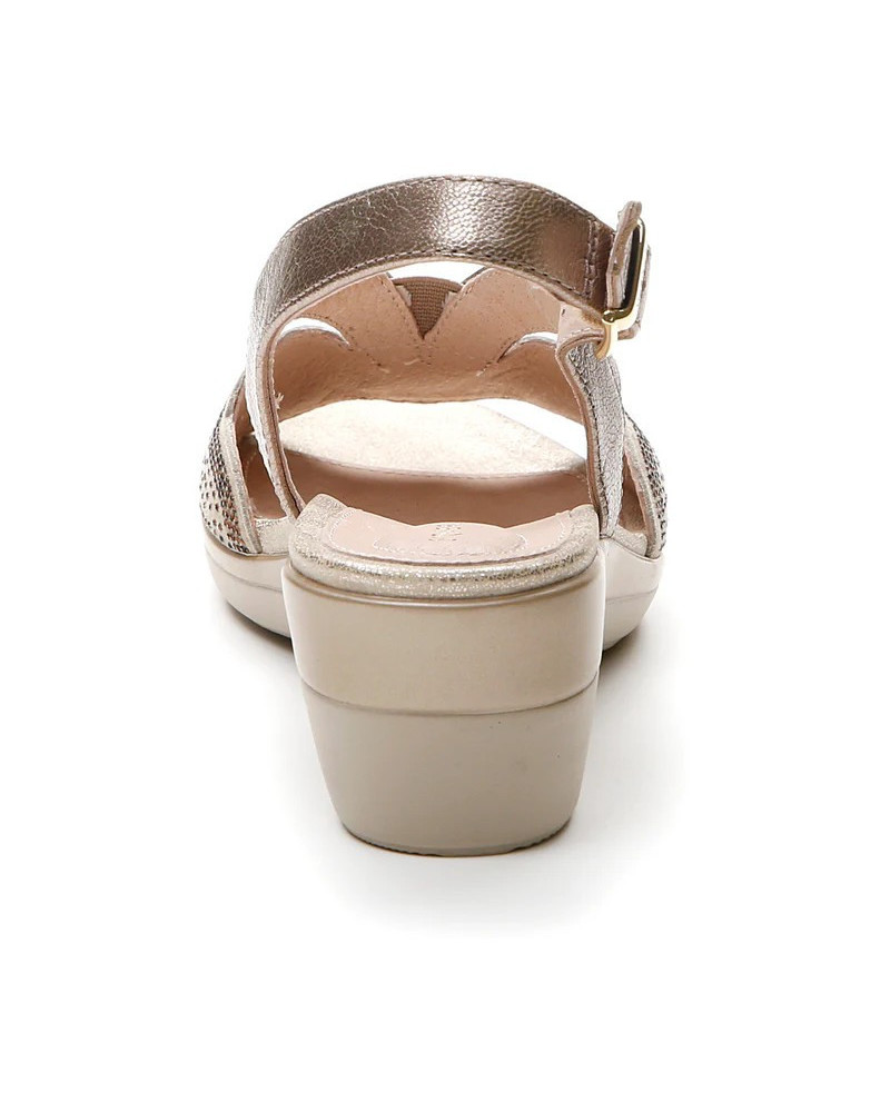 Stonefly sandalo Vanity III beige-oro 219076