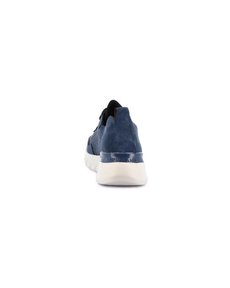 Grunland sneakers donna Sace in ecopelle blu SC0195