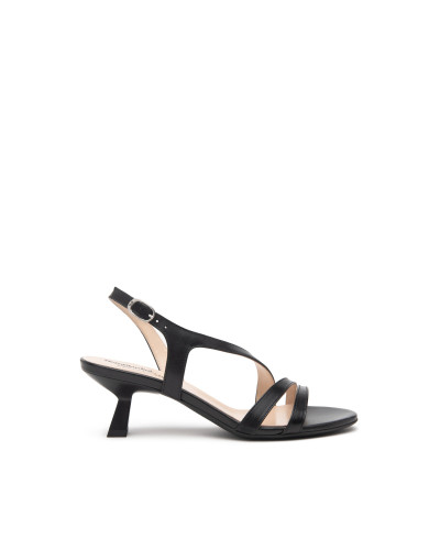 Nero Giardini sandali donna in pelle nero E513221DE100
