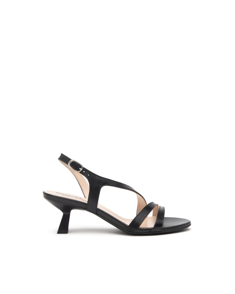 Nero Giardini sandali donna in pelle nero E513221DE100