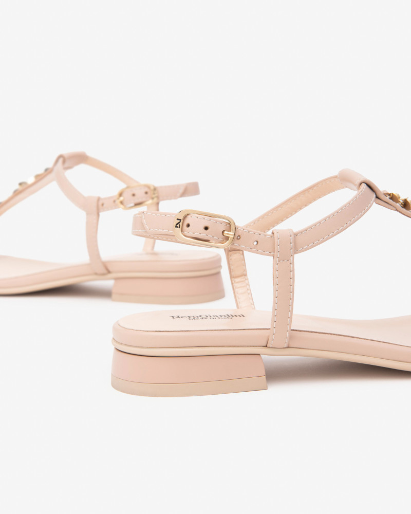 Nero Giardini sandali donna infradito cipria E513271D614