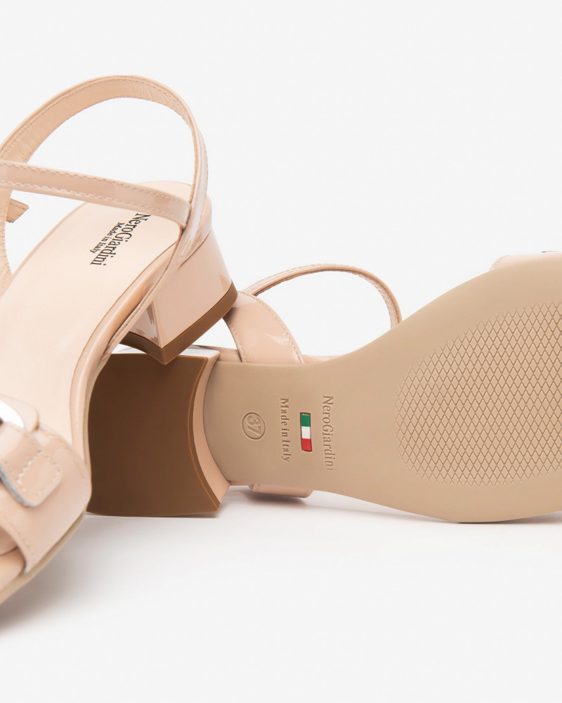 Nero Giardini sandali donna cipria con morsetto E513303D614
