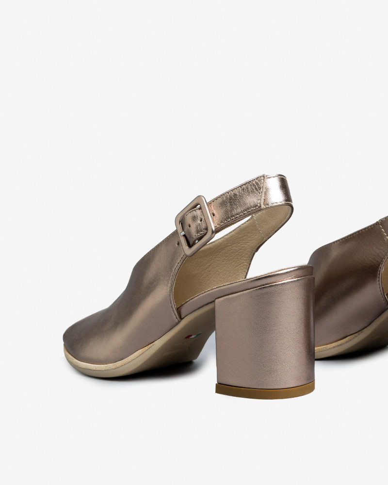 Nero Giardini sandali donna in pelle bronzo E513451D312