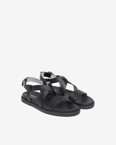 Nero Giardini sandali donna in pelle nero E513490D100