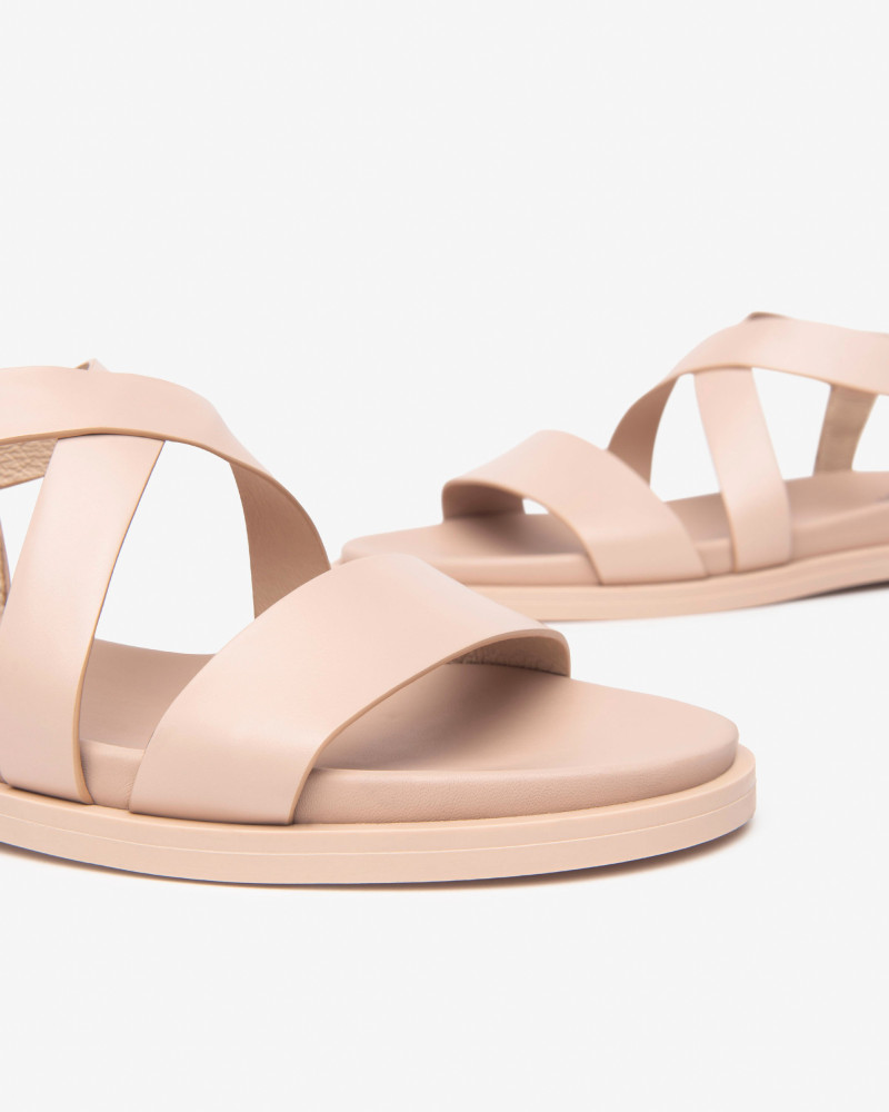 Nero Giardini sandali donna in pelle cipria E513490D614