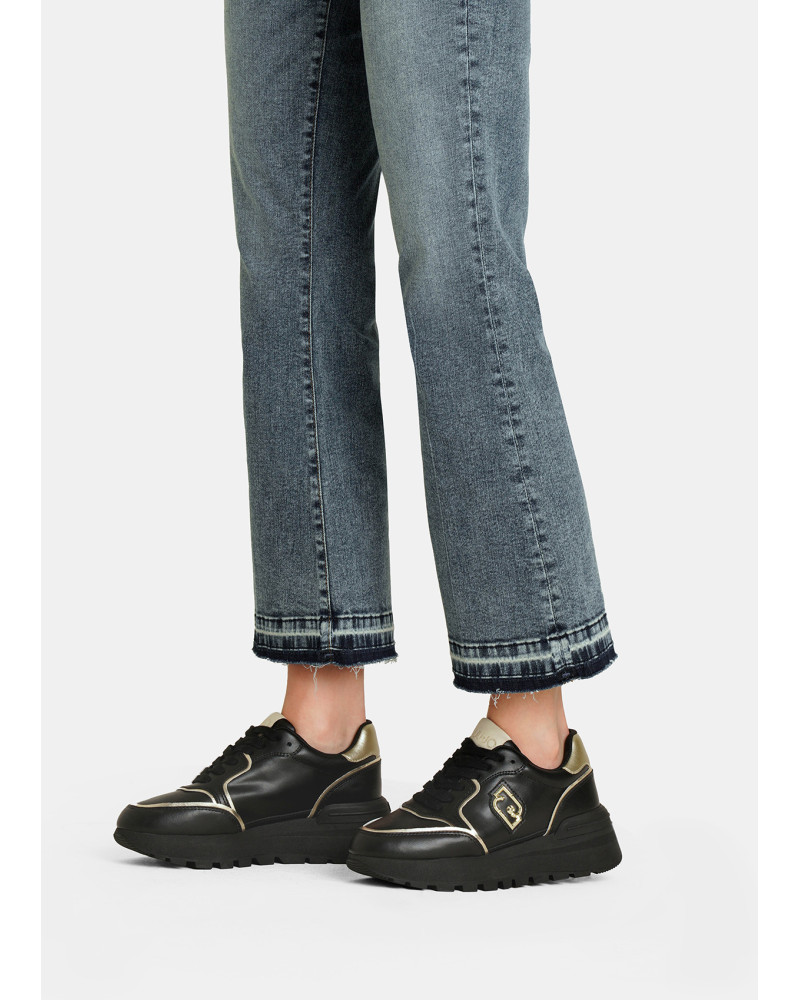 Liu Jo sneakers donna Amazing 25 in pelle black BF5049PX