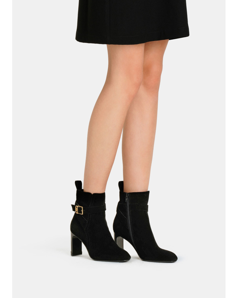 Liu Jo stivaletti Laila 01 in suede black SF5017PX