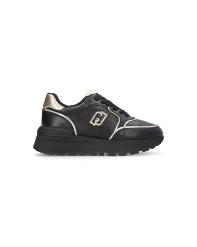 Liu Jo sneakers donna Amazing 25 in pelle black BF5049PX