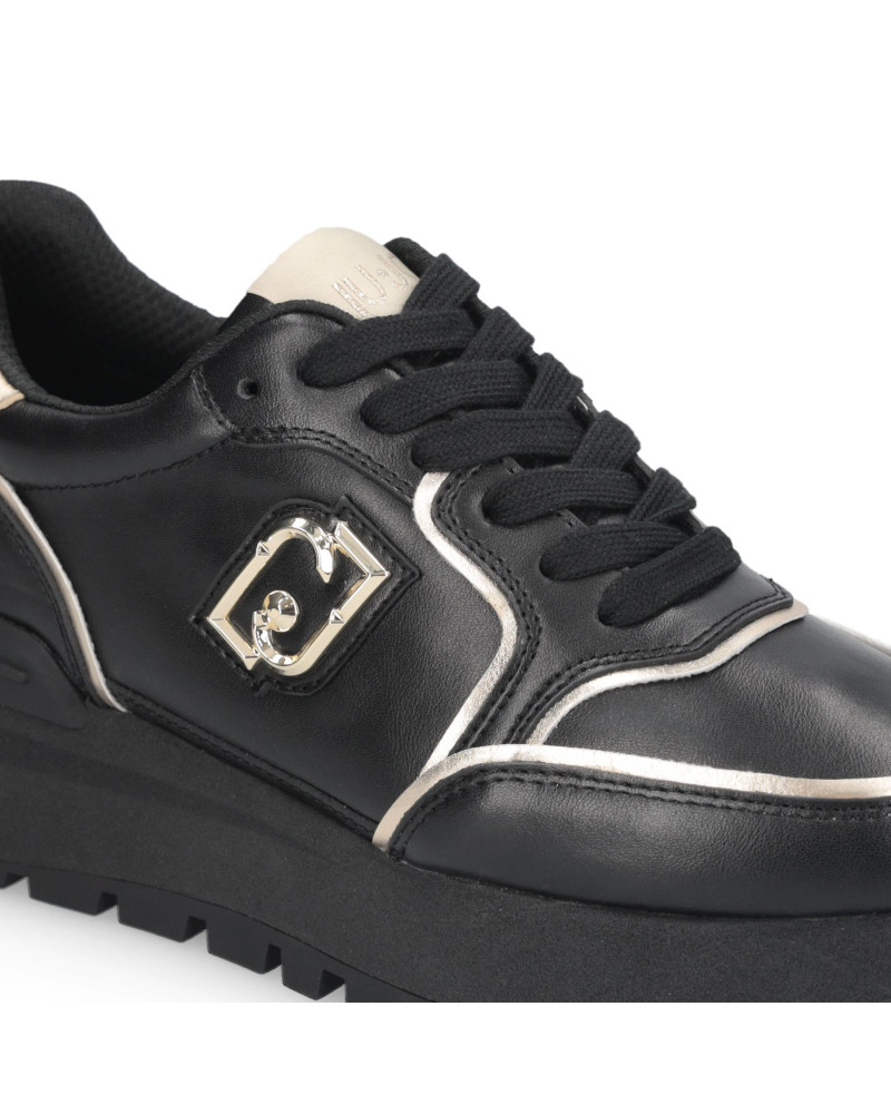 Liu Jo sneakers donna Amazing 25 in pelle black BF5049PX