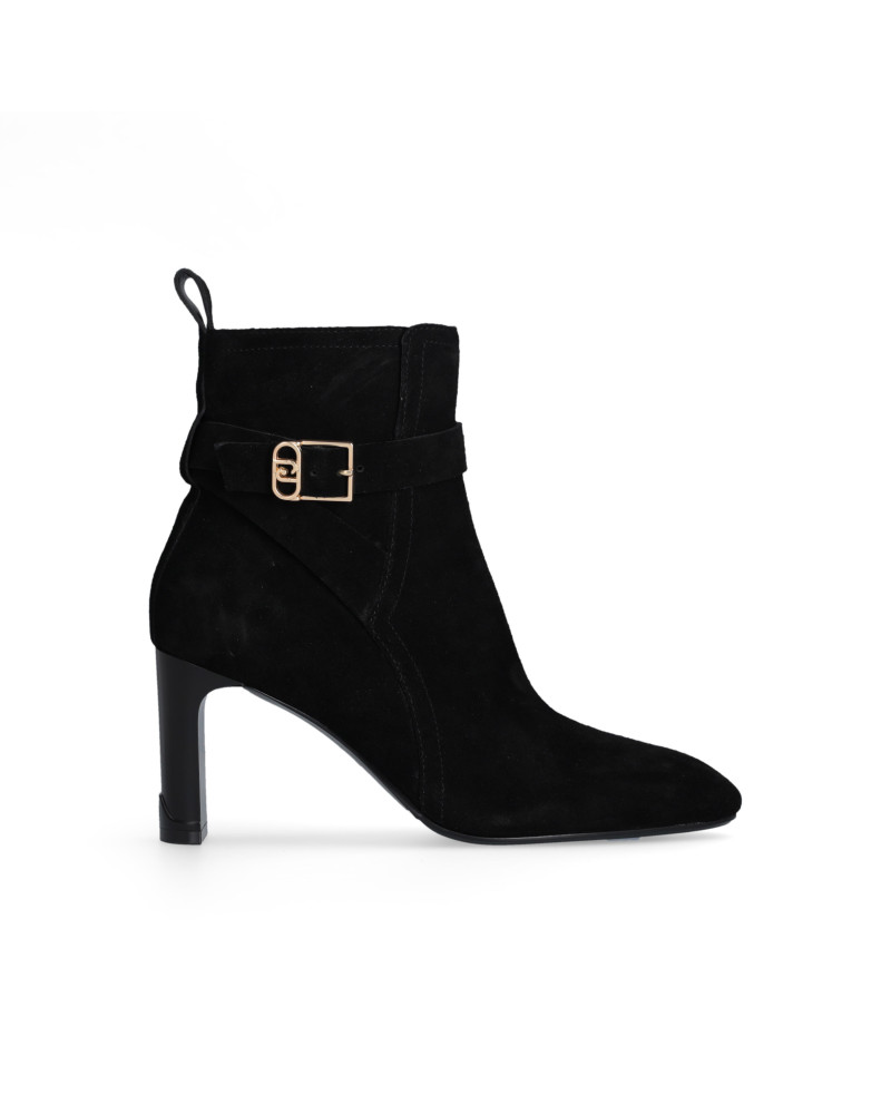 Liu Jo stivaletti Laila 01 in suede black SF5017PX