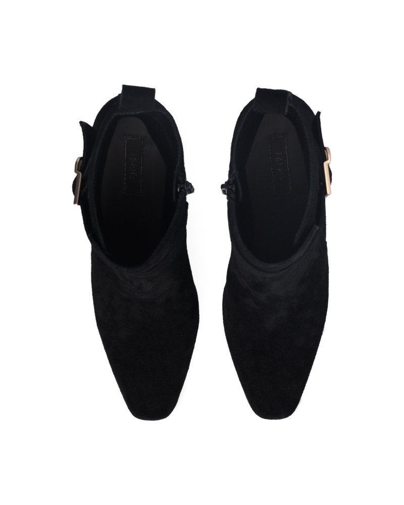 Liu Jo stivaletti Laila 01 in suede black SF5017PX