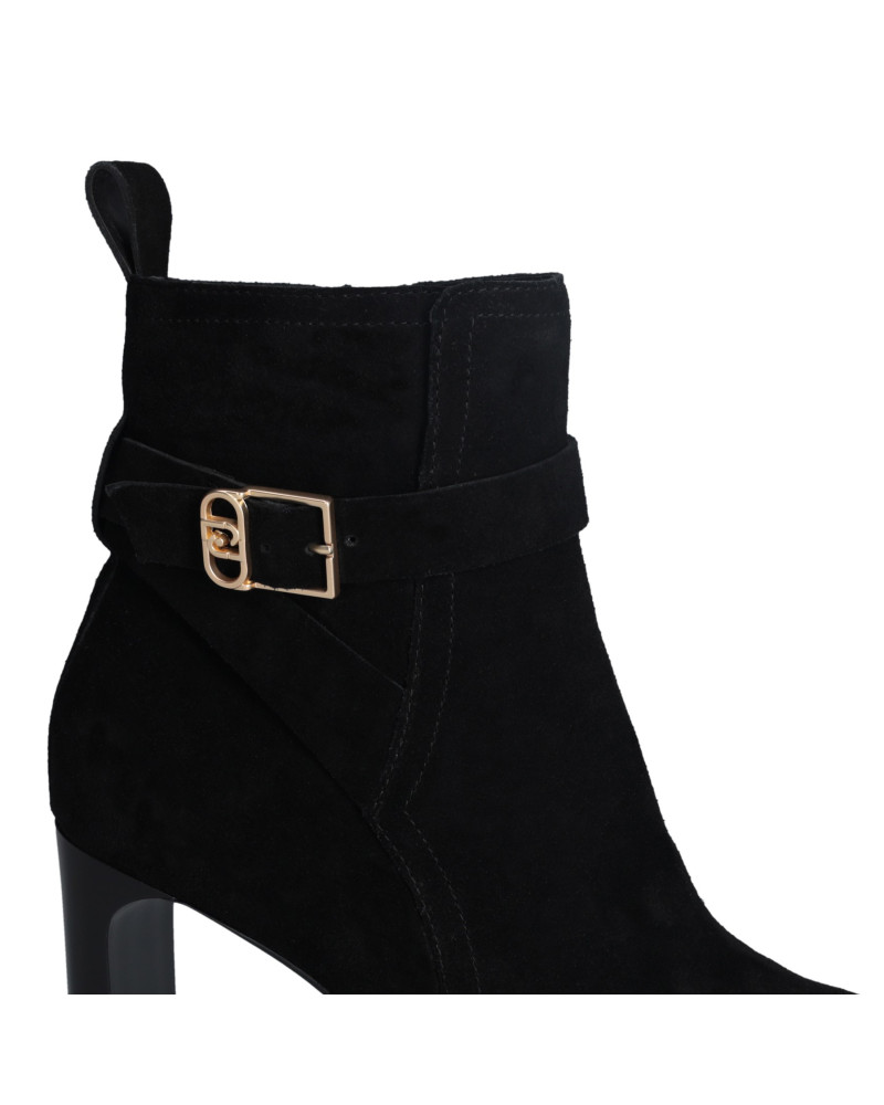 Liu Jo stivaletti Laila 01 in suede black SF5017PX