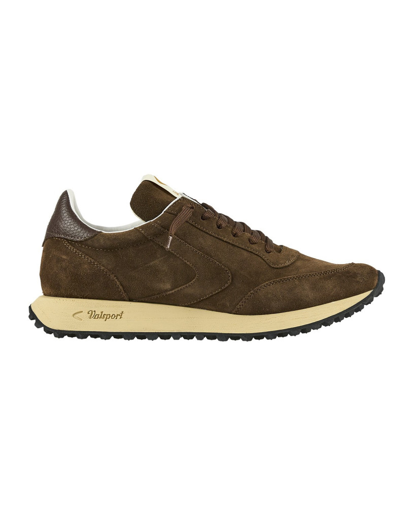 Valsport sneakers uomo Start City in suede marrone VSR2751