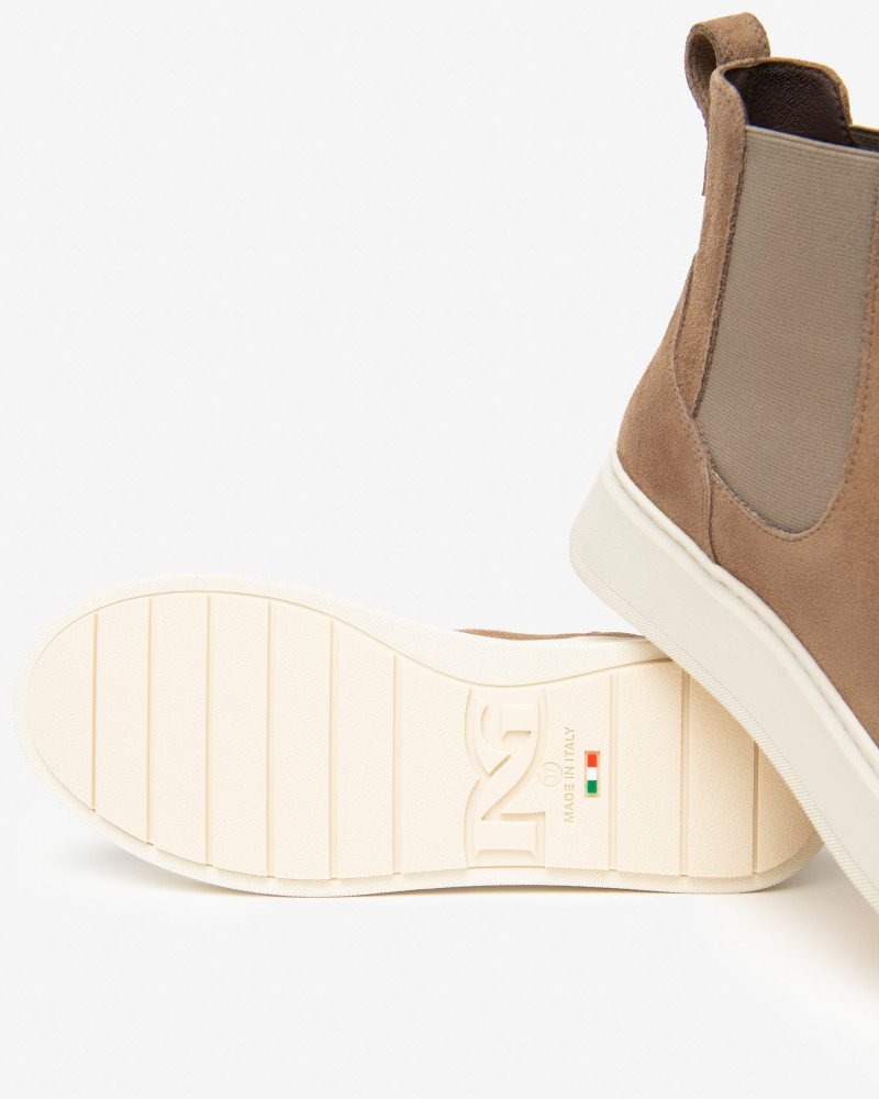 Nero Giardini stivaletti chelsea donna in suede mou I514172D442