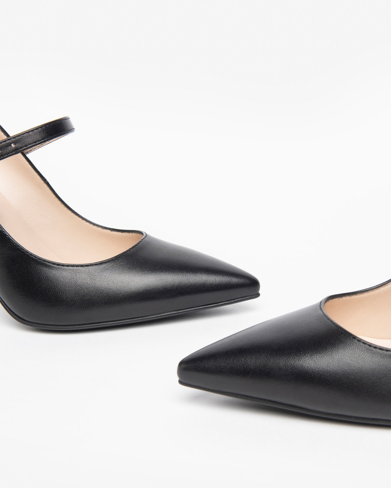 Nero Giardini décolleté donna mero con cinturino I308631DE100