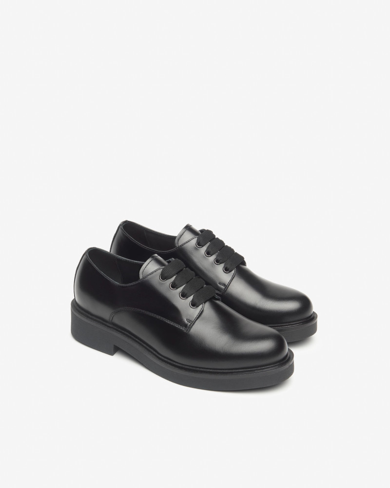 Nero Giardini stringate donna in pelle nero I513972D100