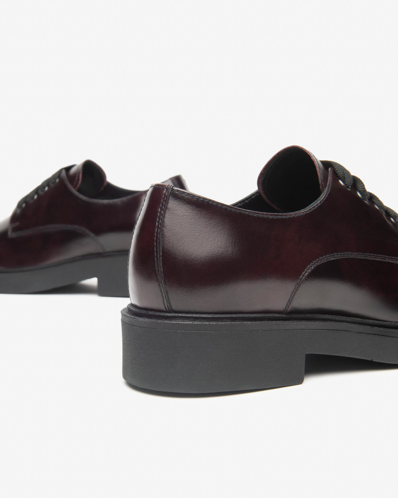 Nero Giardini stringate donna in pelle bordo' I513972D613