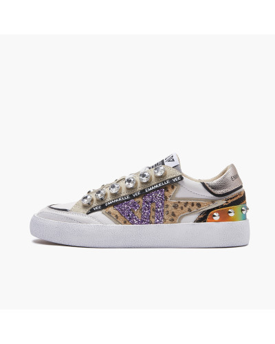 Emanuelle Vee sneakers donna Olivia multi animalie 500 14